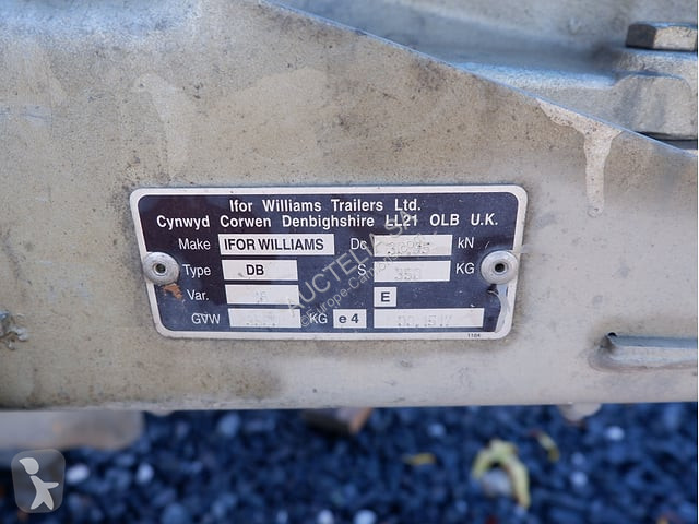 Aanhanger Ifor Williams DB
