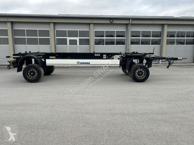 Släp Krone 2 Achswechselfahrgestell, Typ: MAXI...