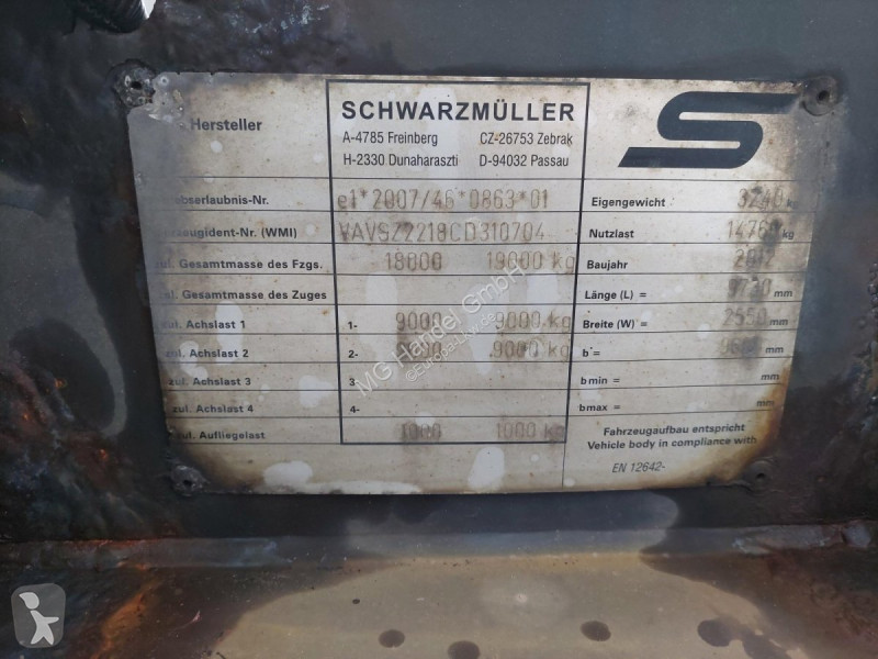 Reboque Schwarzmüller Lafette S-Serie