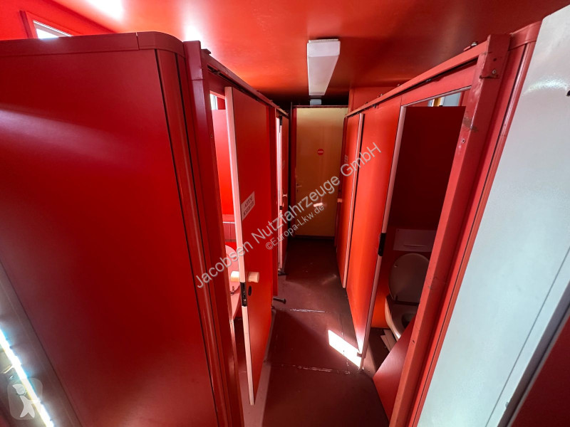 Pótkocsi  Soester Toilettenwagen 7xWC / Drehanlage