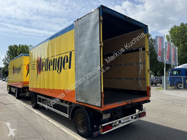 Rimorchio  Bachert 14t Alu-Möbelkoffer 7,2m BPW...