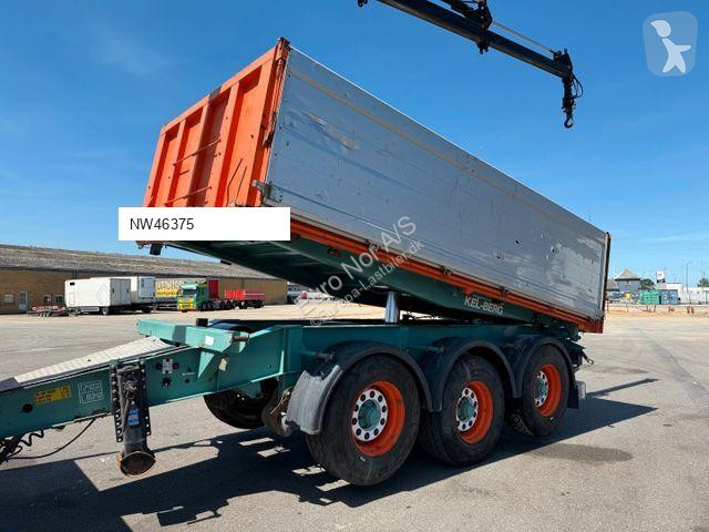 Reboque Kel-Berg 24 t. 3 axle T490K Tipper /...