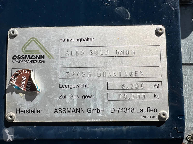 Reboque  ASSMANN SAUG / DRUCK CHEMIE V4A EDELSTAHL