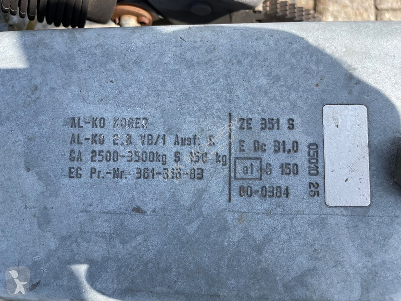 Aanhanger  GTAL 300/3,5