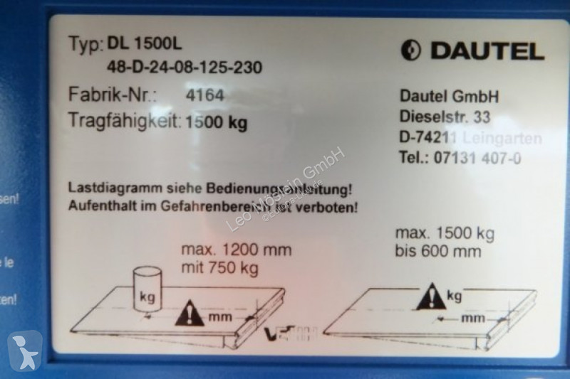Reboque  TPS 11 DL 7,30  neuer Planenanhänger,...