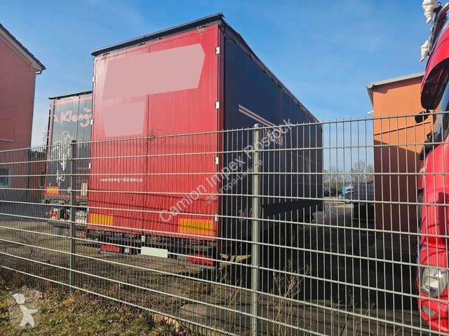 Remorque Ackermann Tandem Gardine, Edscha,Hubdach