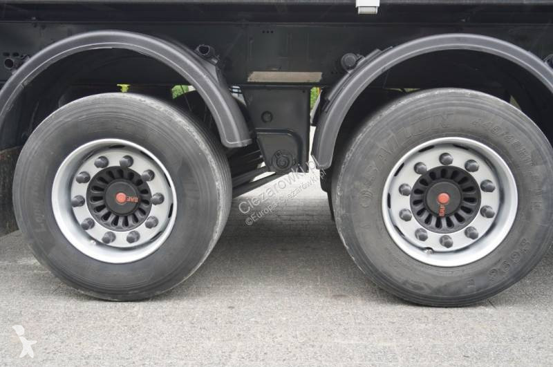 مقطورة Krone construction trailer / Flatbed 18...