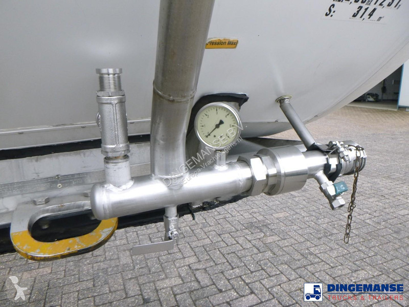 مقطورة Magyar Chemical tank inox 34 m3 / 1 comp
