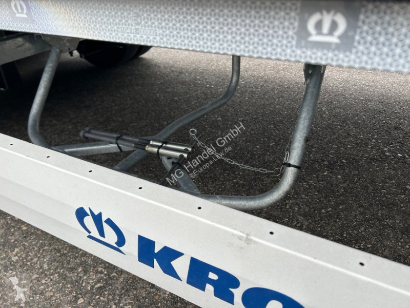 مقطورة Krone Jumbo Plateau Anhänger 8.6 Meter, BPW