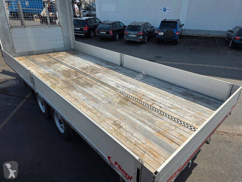 مقطورة Fliegl TPS 119 GFA-Achsen Auffahrrampen...