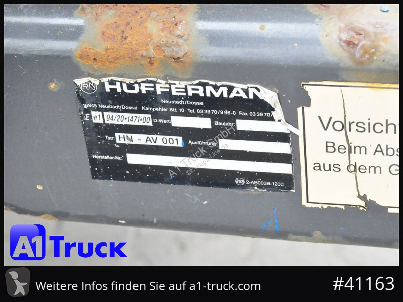 مقطورة Hüffermann  HMA 1824, Absetzanhänger,...
