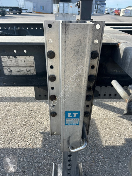 مقطورة Wecon AWZ 112, 1-Achs Lafette, BPW-Achsen