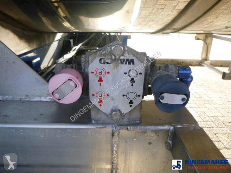 مقطورة Dijkstra Chemical tank inox L4BH 34 m3 /...