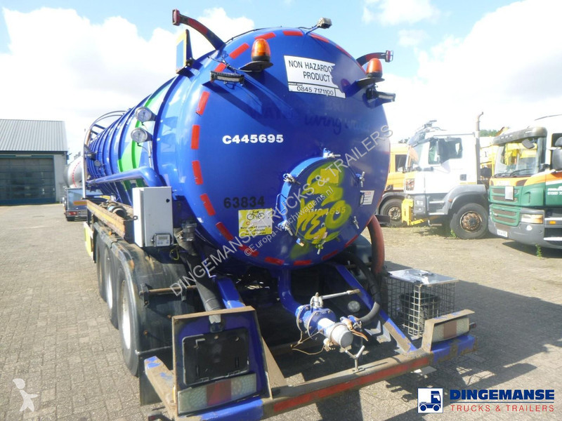 مقطورة  Vacuum tank inox 29.5 m3 / 1 comp