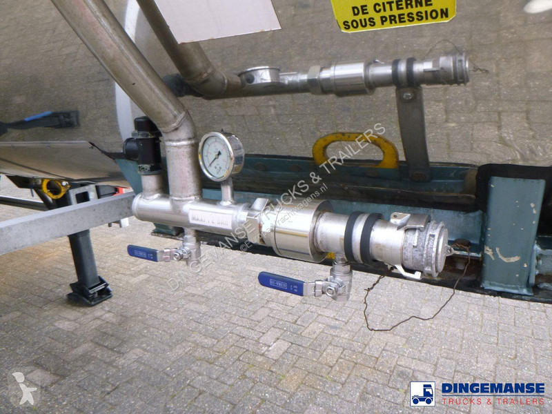 مقطورة Magyar Chemical tank inox L4BH 30 m3 / 1...