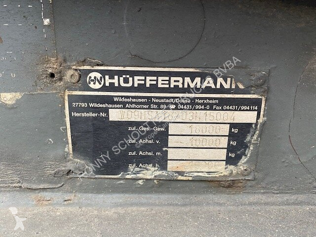 Remolque  HSA 18.70 Schlittenabroller HSA 18.70...