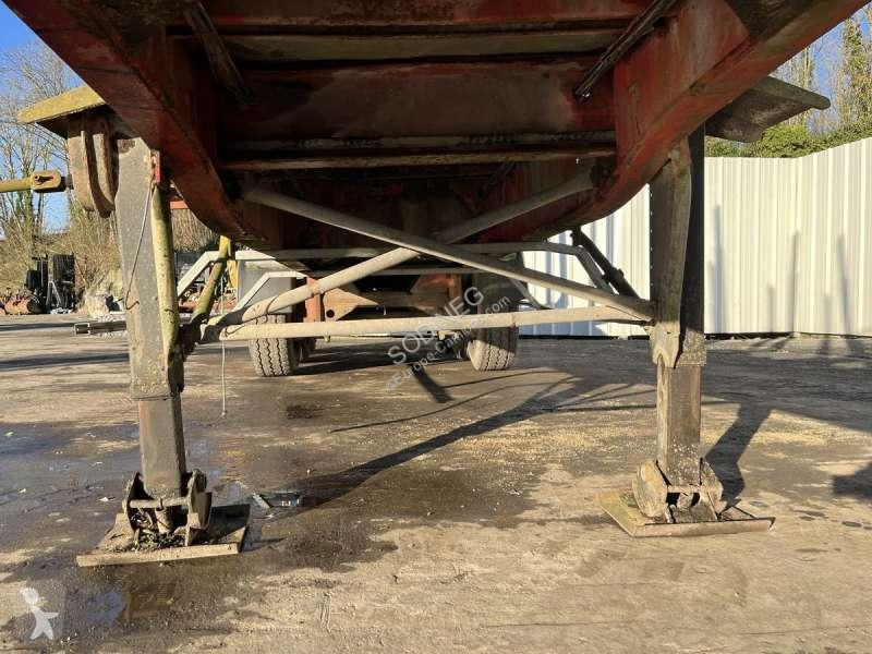 مقطورة Fruehauf  GRUMIERE 3 ESSIEUX