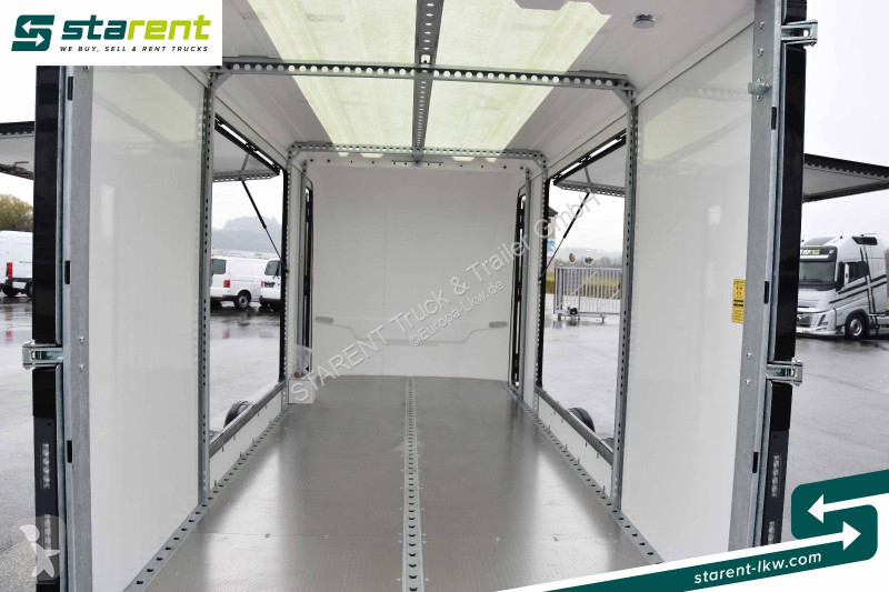 Aanhanger  BOX VAN 600 Rückfahrkamera Alu Boden...