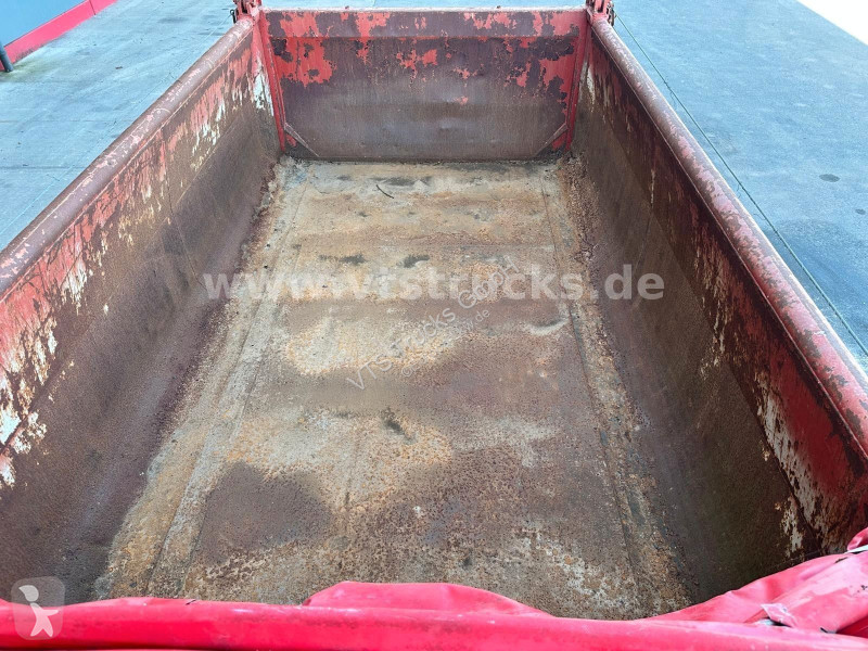 Pótkocsi  BIGAB 8-12 Abrollanhänger m. Container