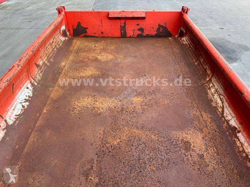 Pótkocsi  BIGAB 8-12 Abrollanhänger m. Container