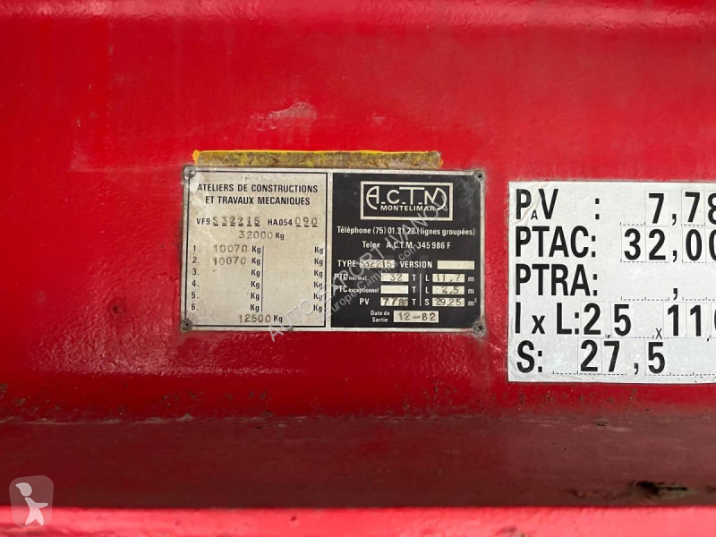 مقطورة ACTM  SR 32215