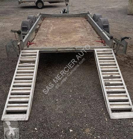 Aanhanger Hubière remorque porte engin