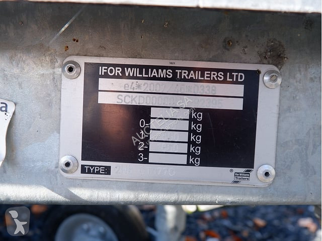 Aanhanger Ifor Williams 2 Hb CT177G