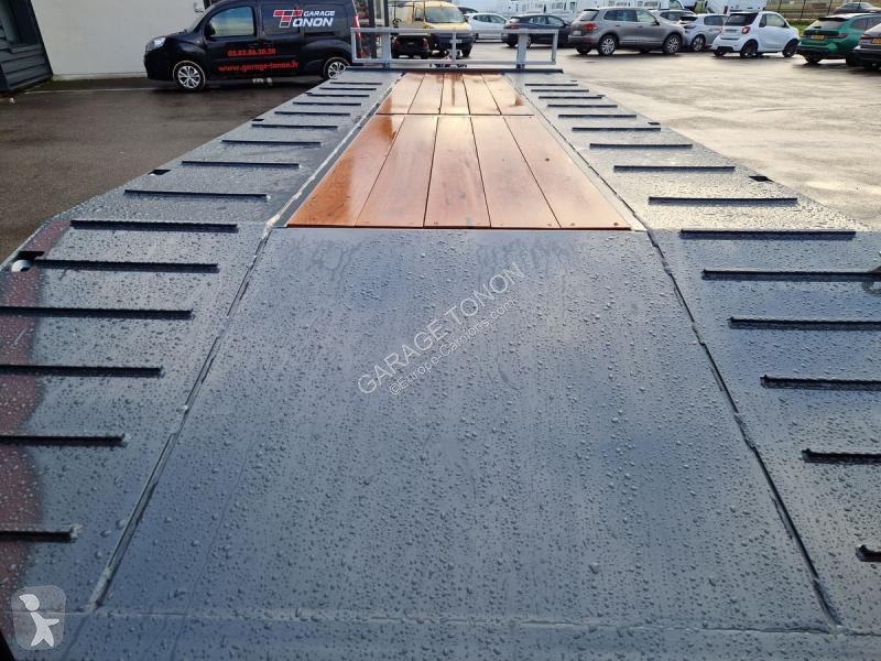 Remorque Gourdon F190 PORTE ENGINS 2 ESSIEUX
