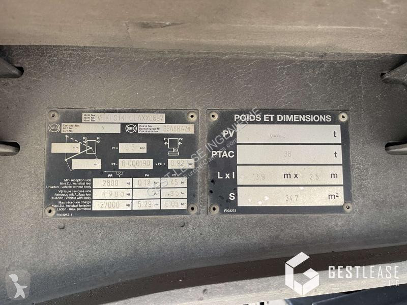 Semitrailer Fruehauf  Rideaux coulissants 3...