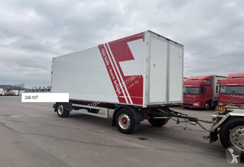 Släp Krone AZ18F Koffer+HB/ Swiss-Vehicle