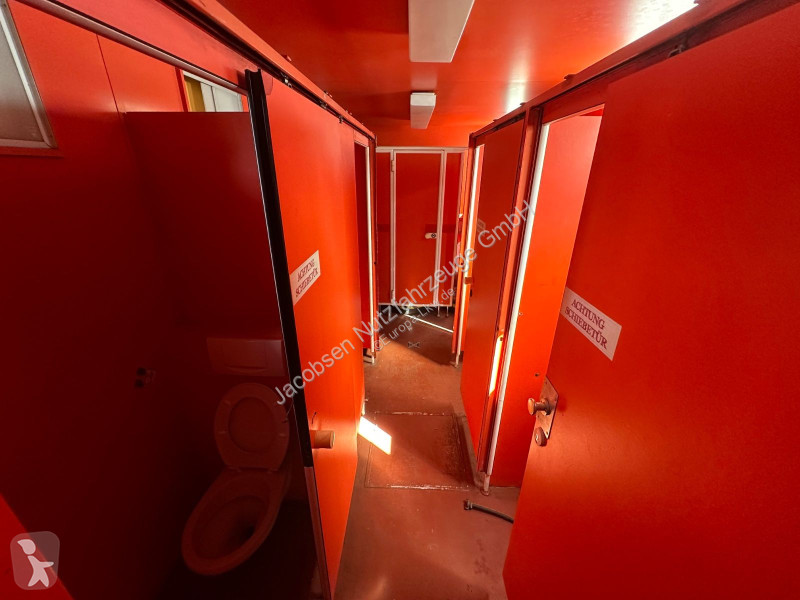 Pótkocsi  Soester Toilettenwagen 7xWC / Drehanlage