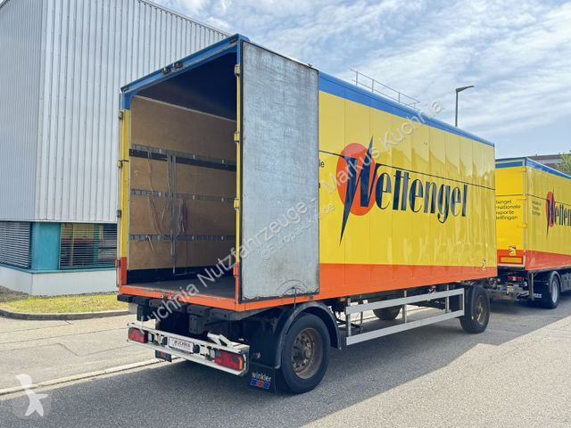 Rimorchio  Bachert 14t Alu-Möbelkoffer 7,2m BPW...