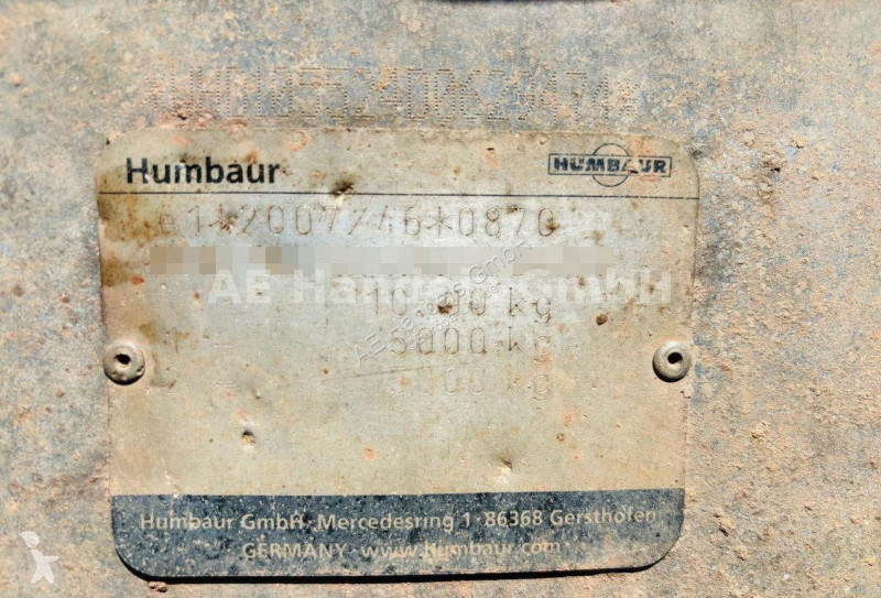 Rimorchio Humbaur