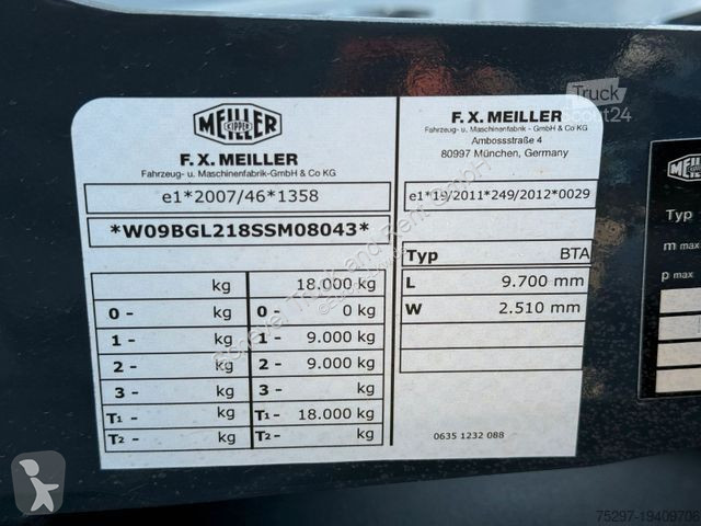 Remorque Meiller MG18-TL 5,4 Abroll-Anhänger *NEU*