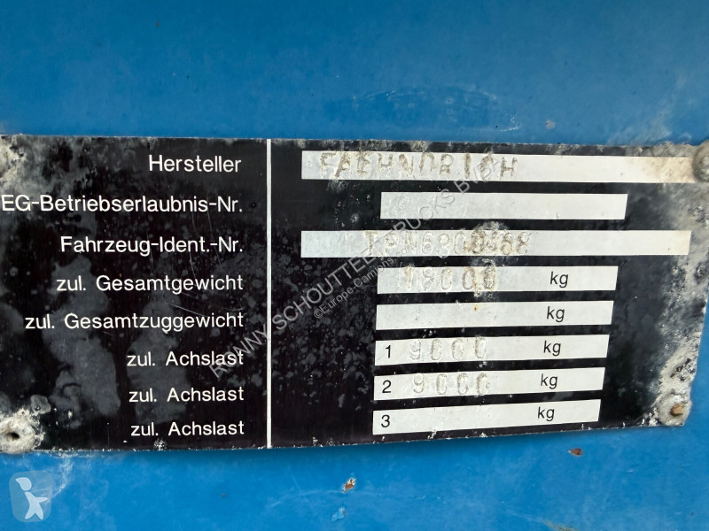 مقطورة  Faehndrich AG TKS-Z13 Asphaltkocher...