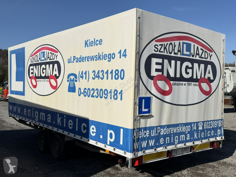 مقطورة Stopexim ST8 Tandem Ciężarowa 2-osiowa...