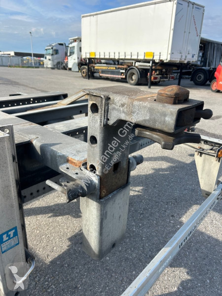 مقطورة Wecon AWZ 112, 1-Achs Lafette, BPW-Achsen
