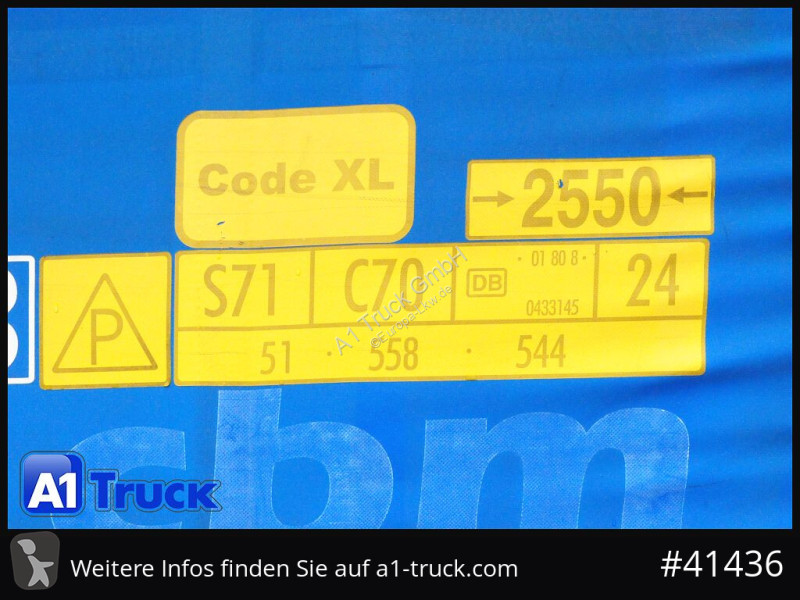 مقطورة Krone Wechselbrücke Jumbo BDF 7,82, Code...
