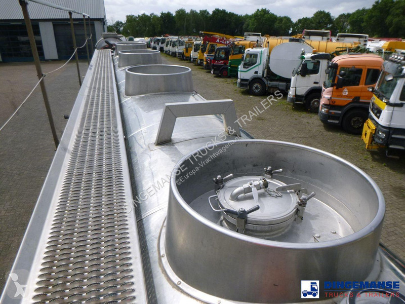 مقطورة Magyar Chemical tank inox L4BH 30 m3 / 1...
