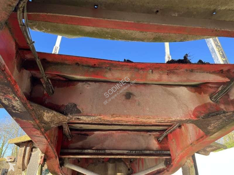 مقطورة Fruehauf  GRUMIERE 3 ESSIEUX