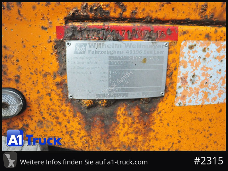 Remolque  TTL 13, Tieflader L 6m, hydraulische...