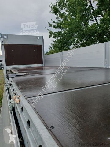 Remolque Fliegl TPS 180 Baustoff Plattformanhänger