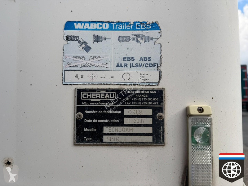 Chereau C2181JA THERMO KING - 2x BPW - Tail...