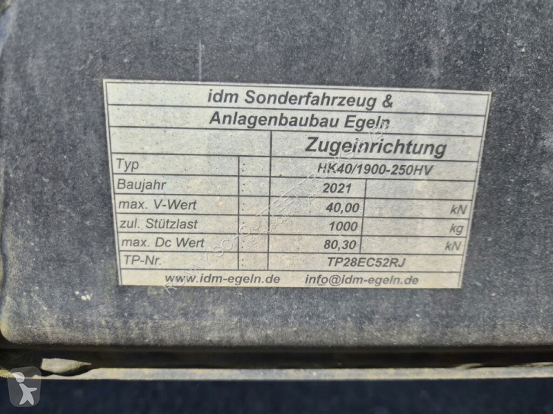 Přívěs  IDM HK40/1900 IDM HK40/1900 Tandem-Kipper