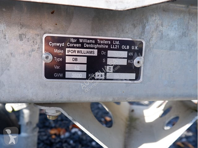 Aanhanger Ifor Williams 2 Hb CT177G