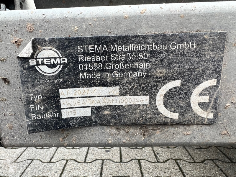 Nyttofordon Stema Ateo 2 Autotransportanhänger...