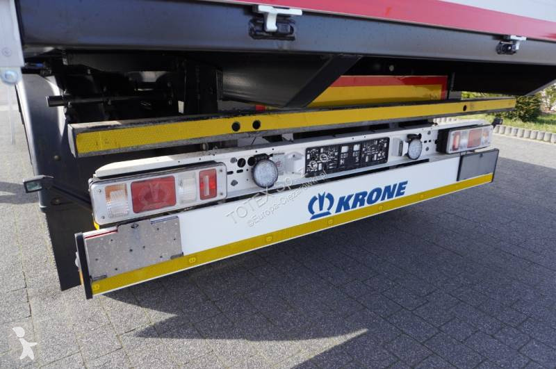 Remorque Krone Construction trailer / Flatbed...