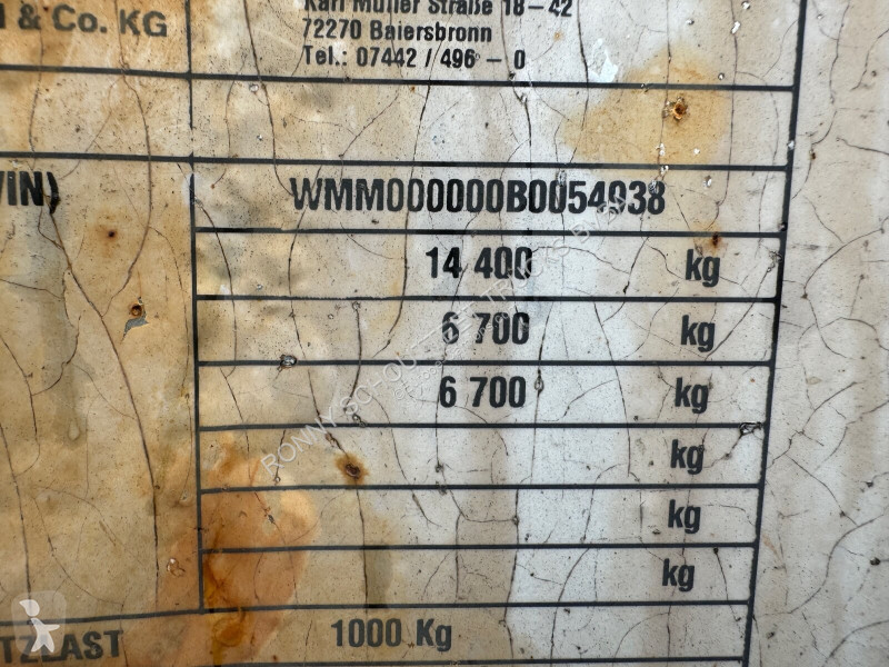 Aanhanger  KA-TA-R 14,4 KA-TA-R 14,4, Verzinkt,...