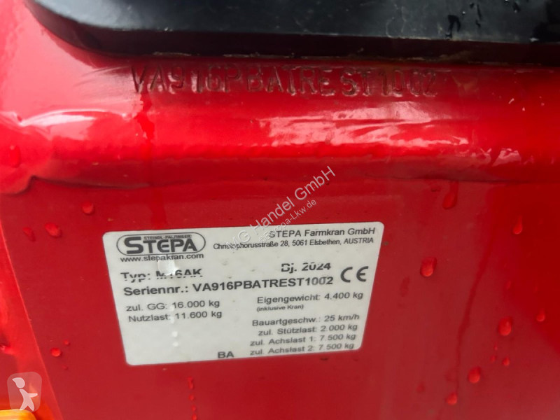 Anhænger Steindl STEPA M-16 Forstanhänger mit...