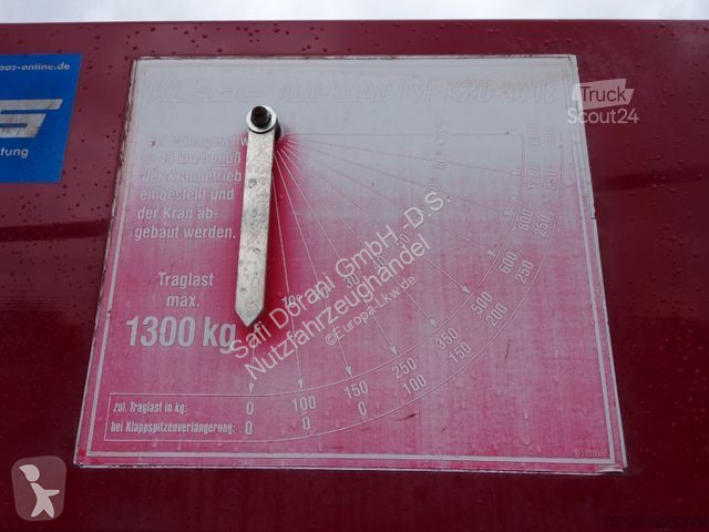 Nacelle  KLAAS-ALU-Kran K20/30 TS Anhänger 30...